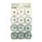 12 Packs: 12 ct. (144 total) Blue Beaded Paper Flower Embellishments by Recollections™